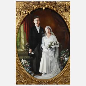 Christiane Vleugels, Junges Brautpaar