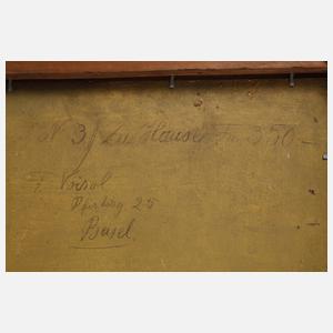 Fritz Voirol, Gartenszene