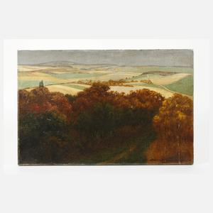 Alfred Weczerzick, "Thüringer Landschaft"