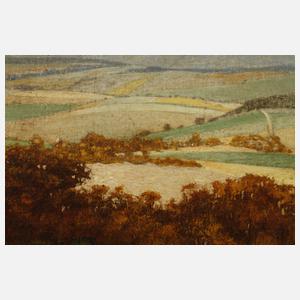 Alfred Weczerzick, "Thüringer Landschaft"