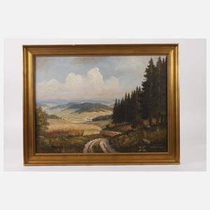 Georg Wegener, Waldrand im Vorharz