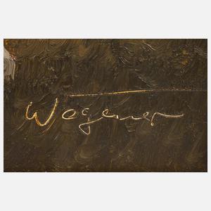 Georg Wegener, Waldrand im Vorharz