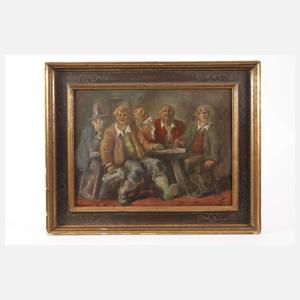 Leo von Welden, Kneipenrunde