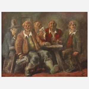 Leo von Welden, Kneipenrunde