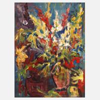 Paul Werner, Blumenstück mit Vase und Apfel111