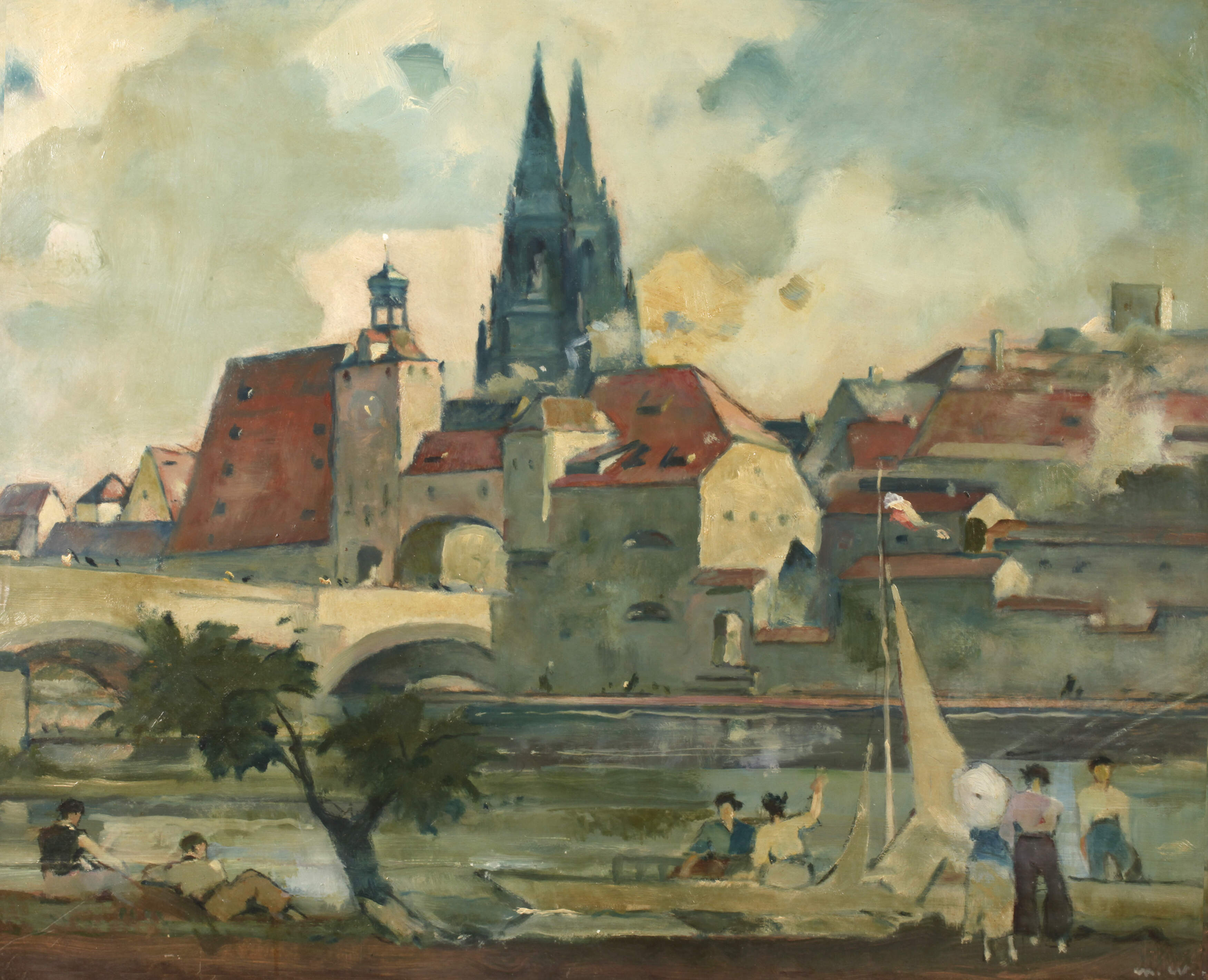 Max Wissner, Ansicht Regensburg