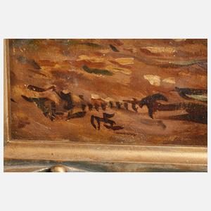 Wilhelm Zimmer, attr., Wandernde Maid im Gebirge