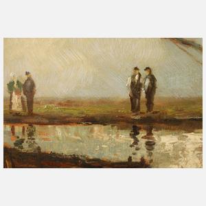 Segelschiffe an der Küste