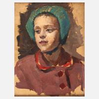 Junge Frau mit Haube111