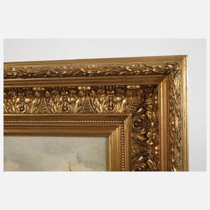 Impressionistische Szene am Fluss