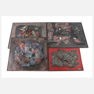 Ehrenfried Viola, Vier Mischtechniken