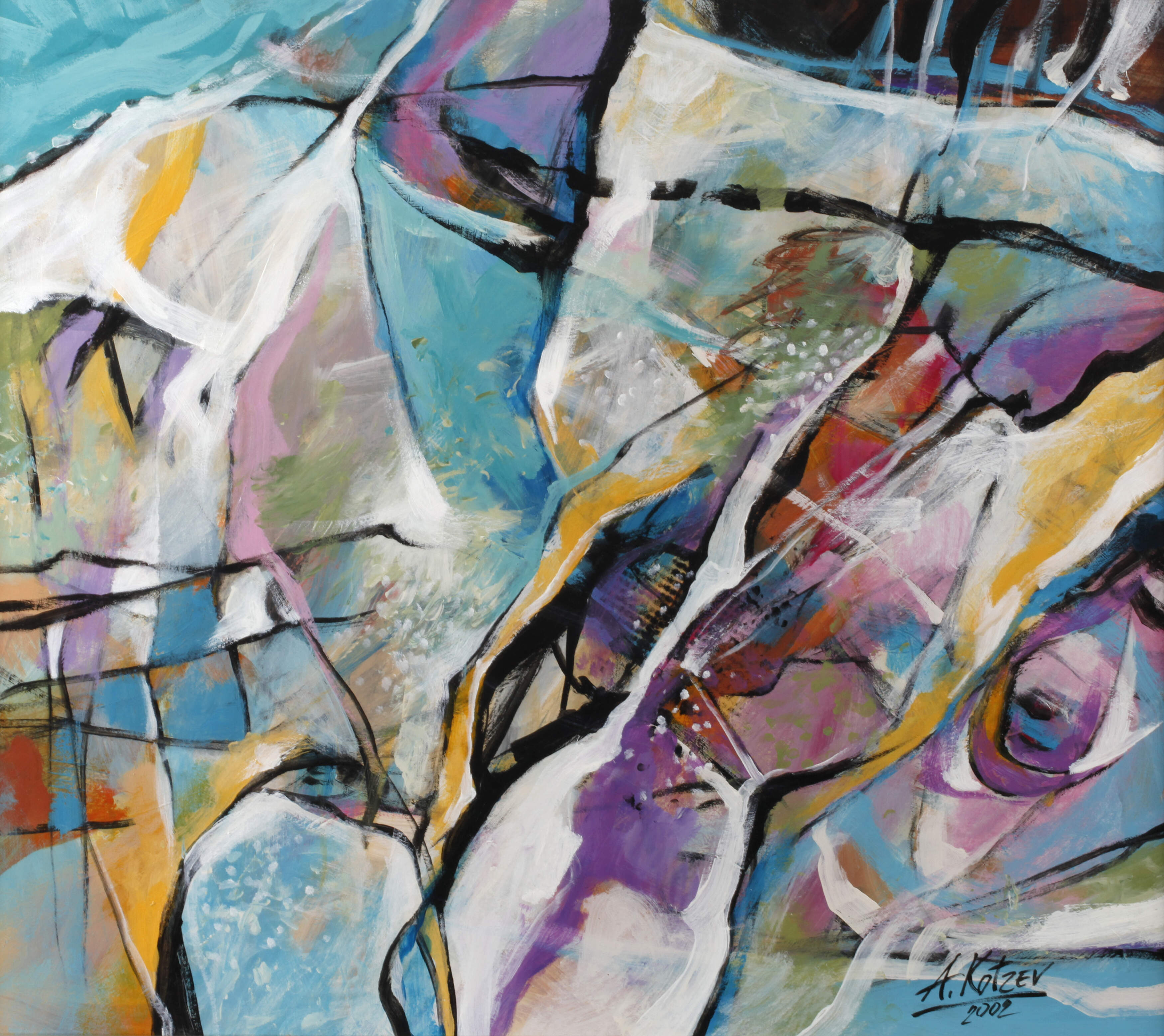 Atanas Kotzev, Abstrakte Komposition 1