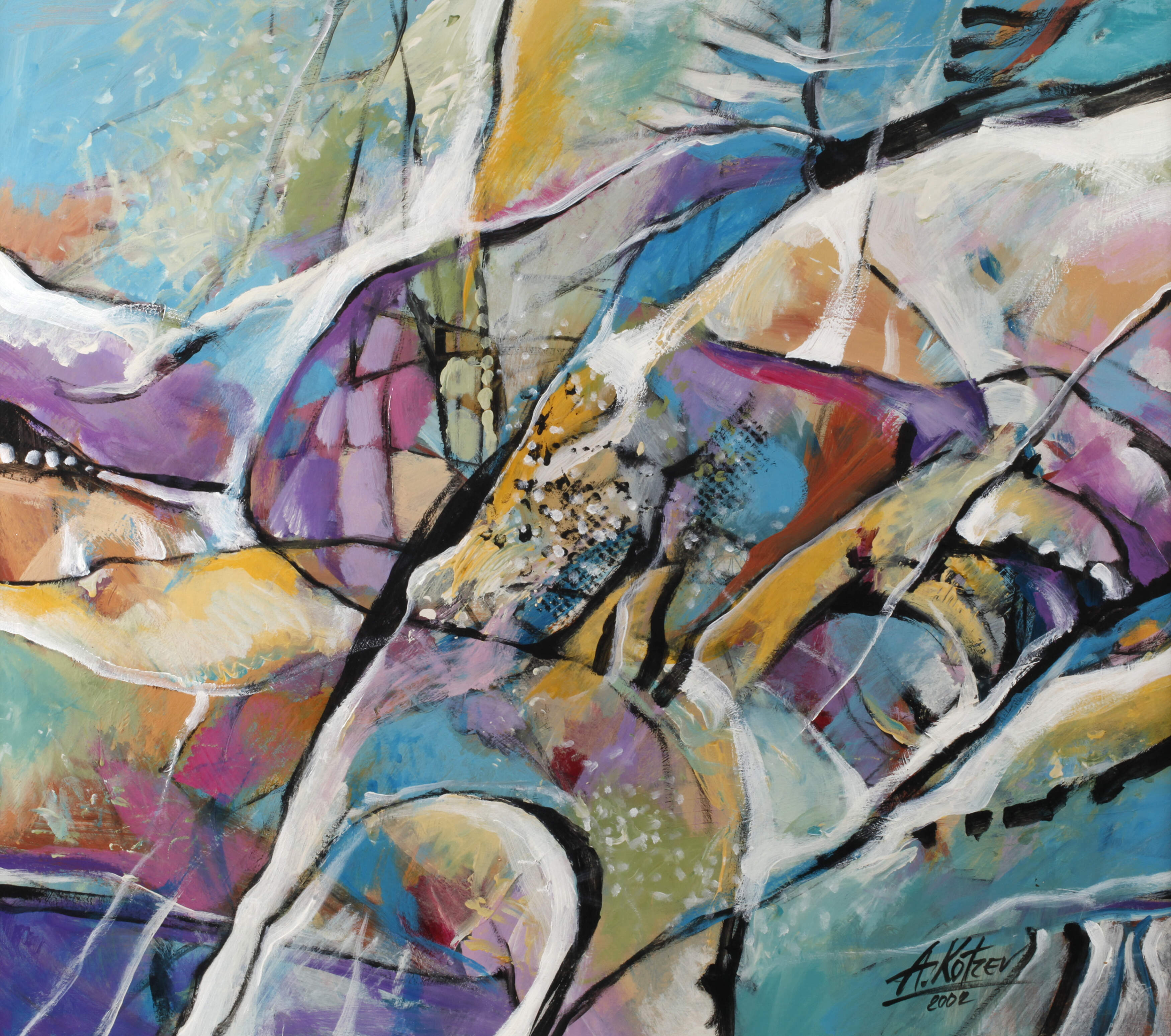 Atanas Kotzev, Abstrakte Komposition 2