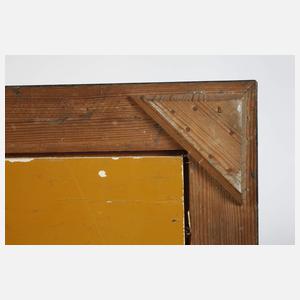 Paar schwarze Lackleisten