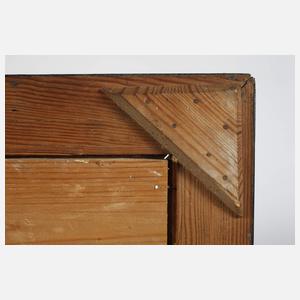 Paar schwarze Lackleisten