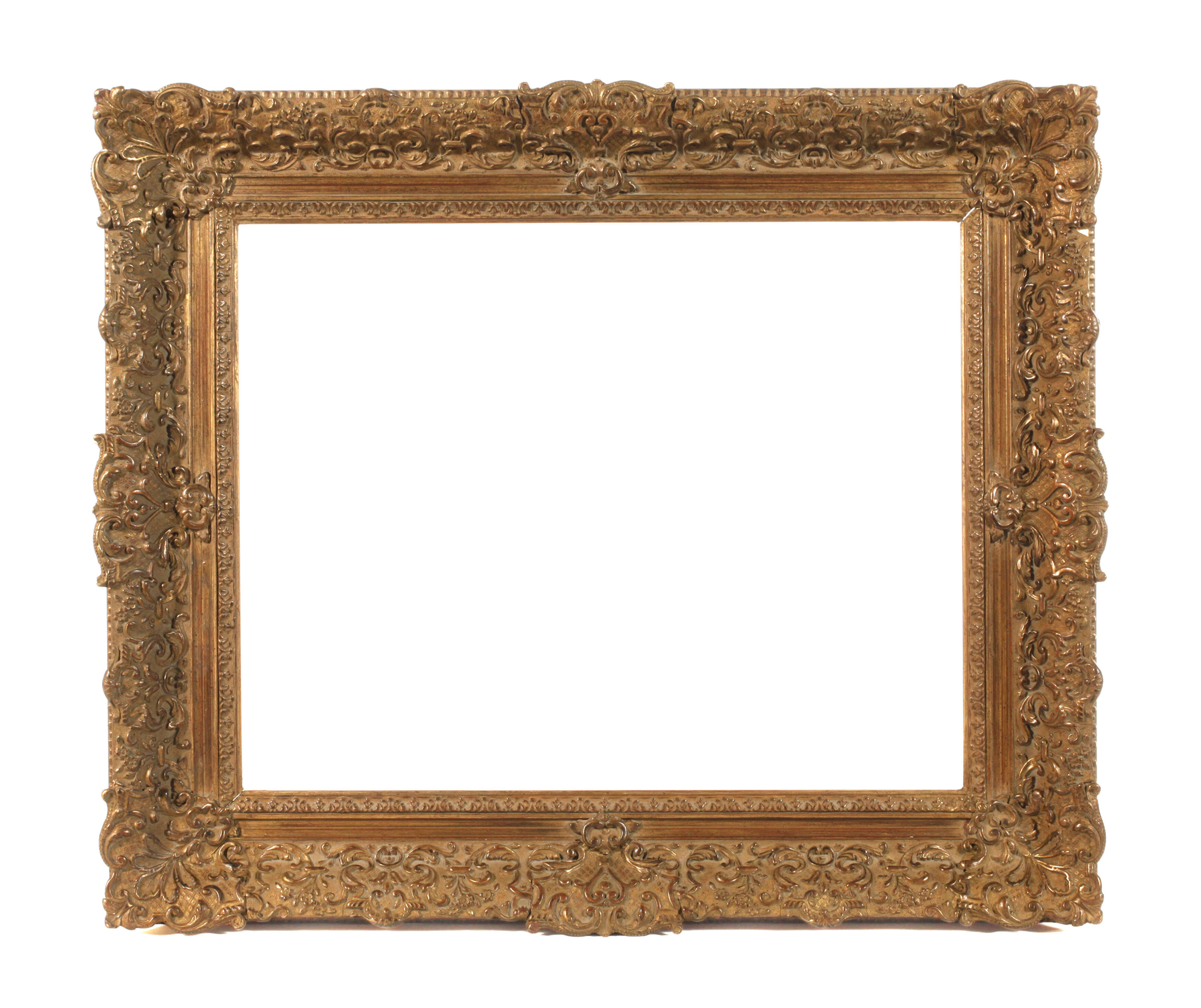 Goldstuckrahmen im Régence-Stil