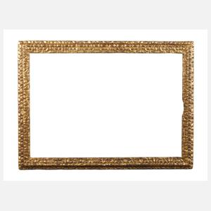 Außergewöhnlicher Goldstuckrahmen