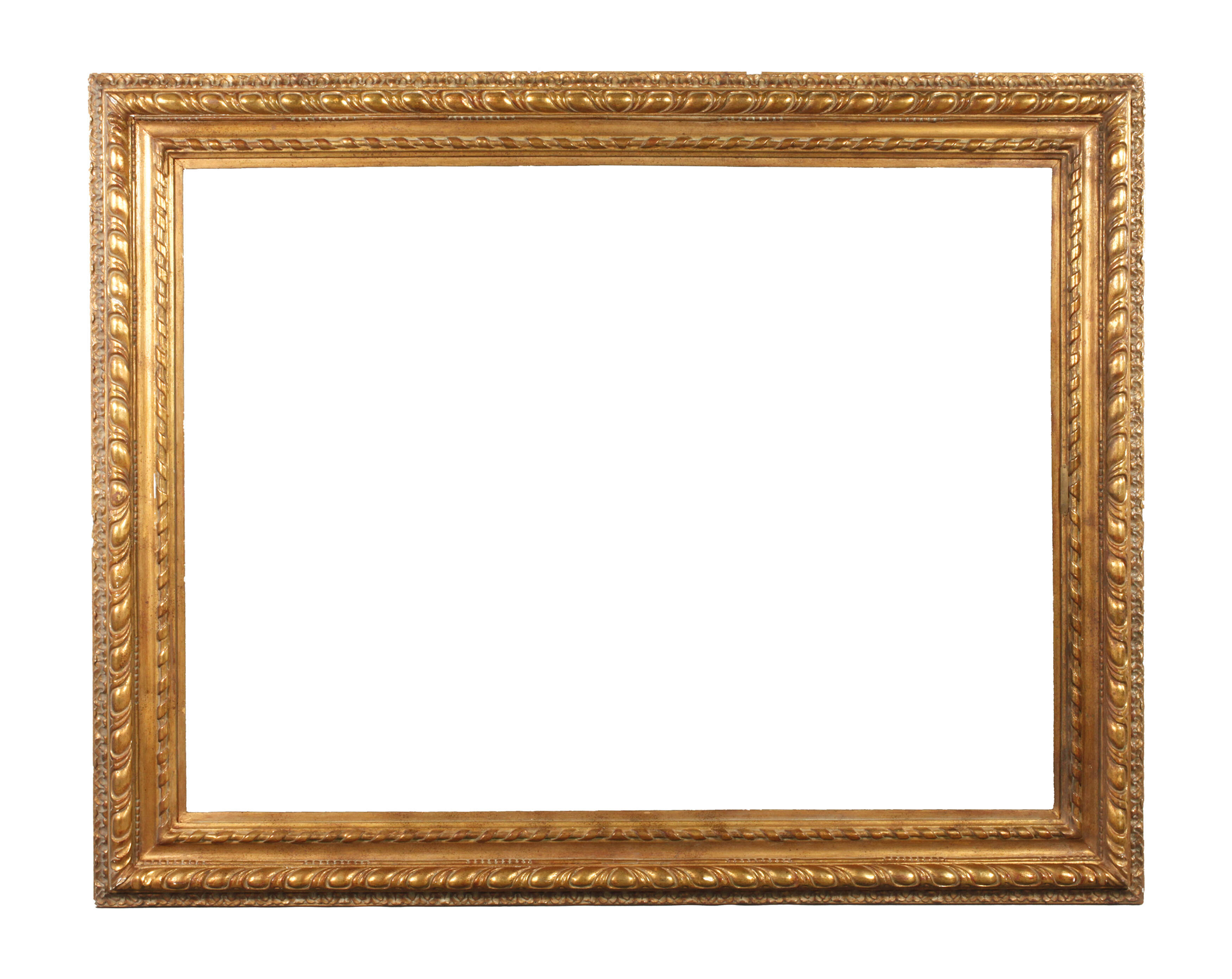 Großer Goldstuckrahmen im klassizistischem Stil