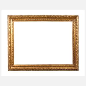 Großer Goldstuckrahmen im klassizistischem Stil