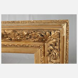 Großer Stuckrahmen im Barockstil