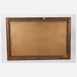 Schwarze Lackleiste Jugendstil