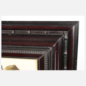 Breite schwarze Lackleiste