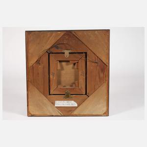 Breite schwarze Lackleiste