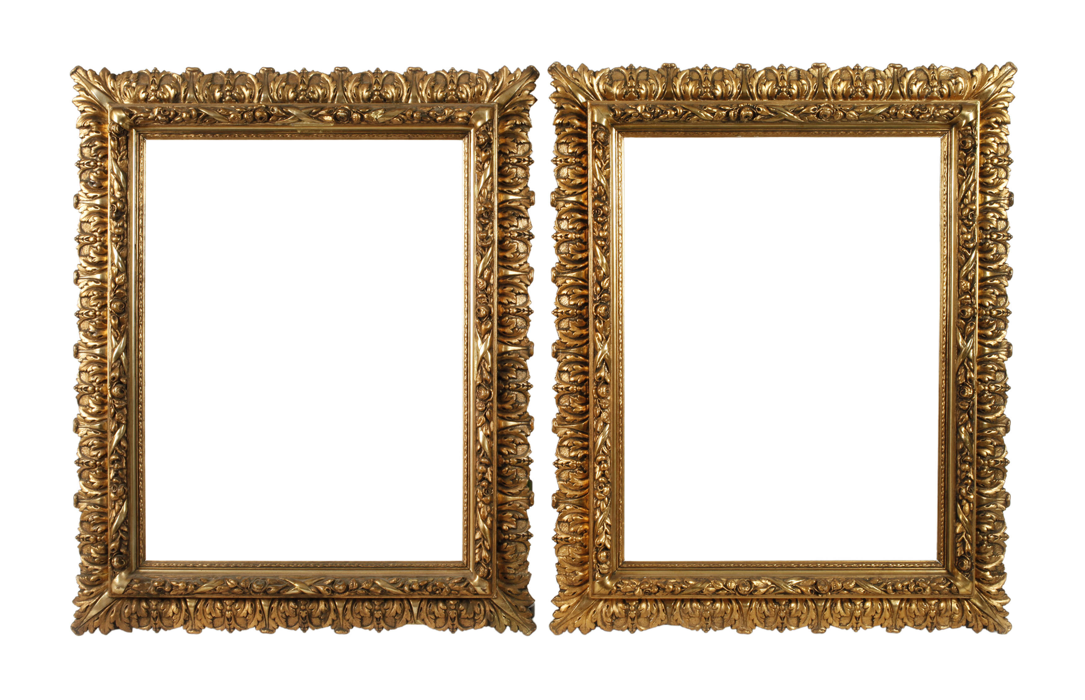 Paar Stuckrahmen Historismus