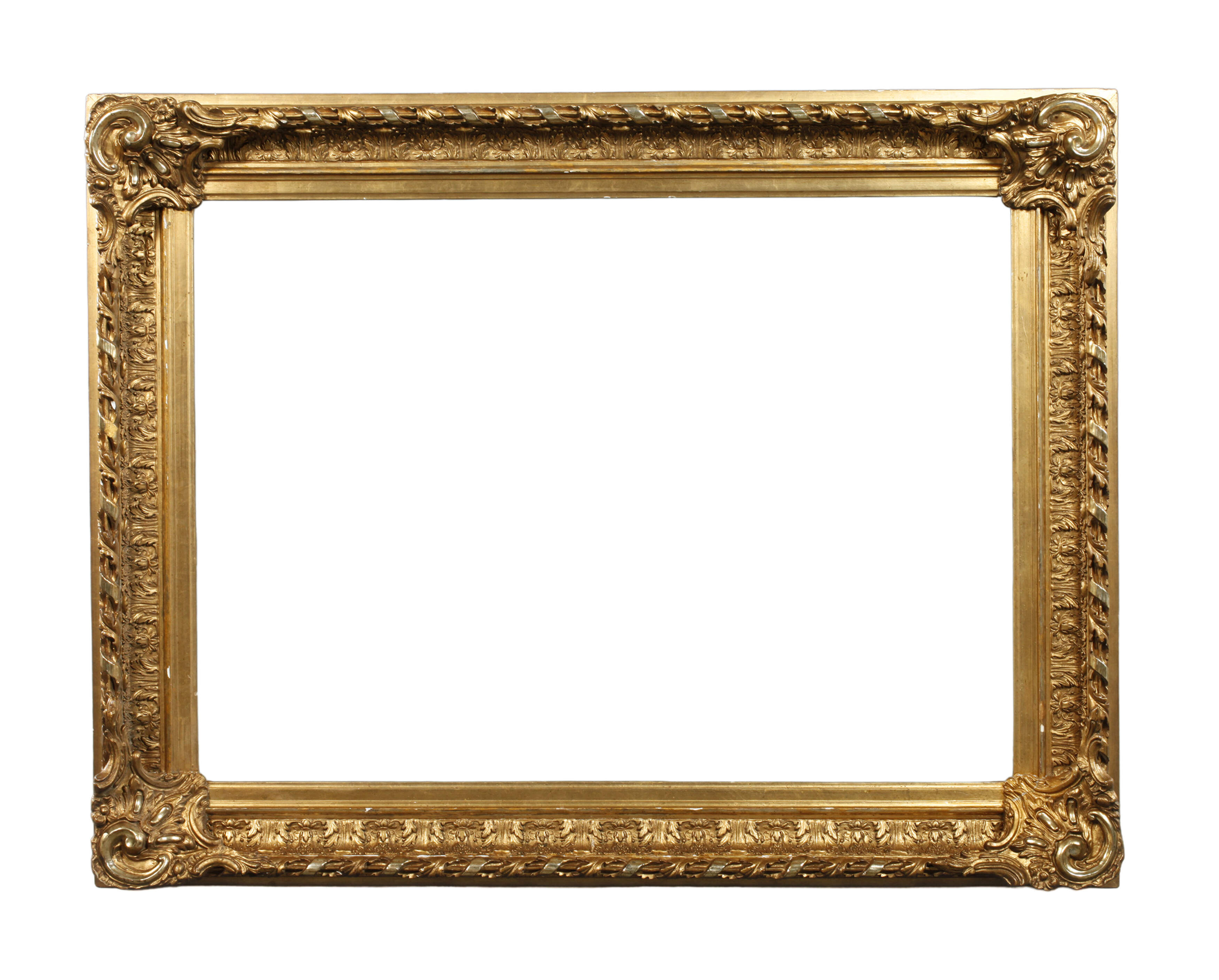 Prächtiger Goldstuckrahmen