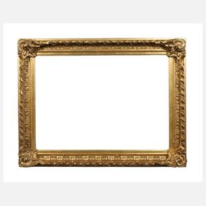 Prächtiger Goldstuckrahmen