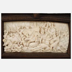 Feines Elfenbeinrelief