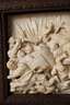 Feines Elfenbeinrelief
