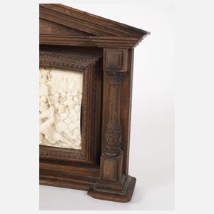 Feines Elfenbeinrelief