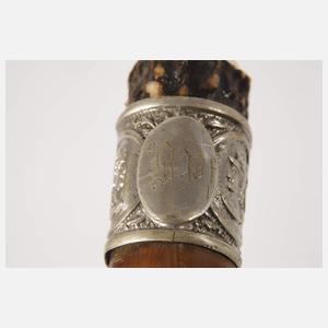 Spazierstock Memento mori