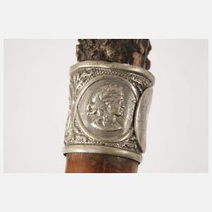 Spazierstock Memento mori