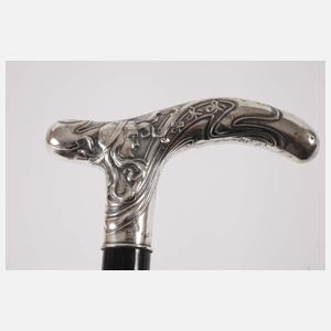 Spazierstock Silber
