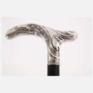 Spazierstock Silber