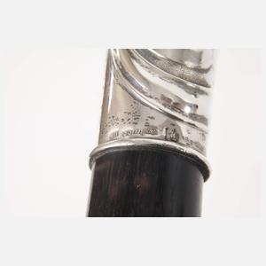 Spazierstock Silber