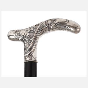Spazierstock Silber