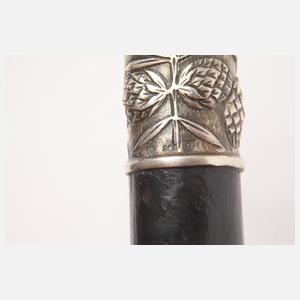 Spazierstock Silber