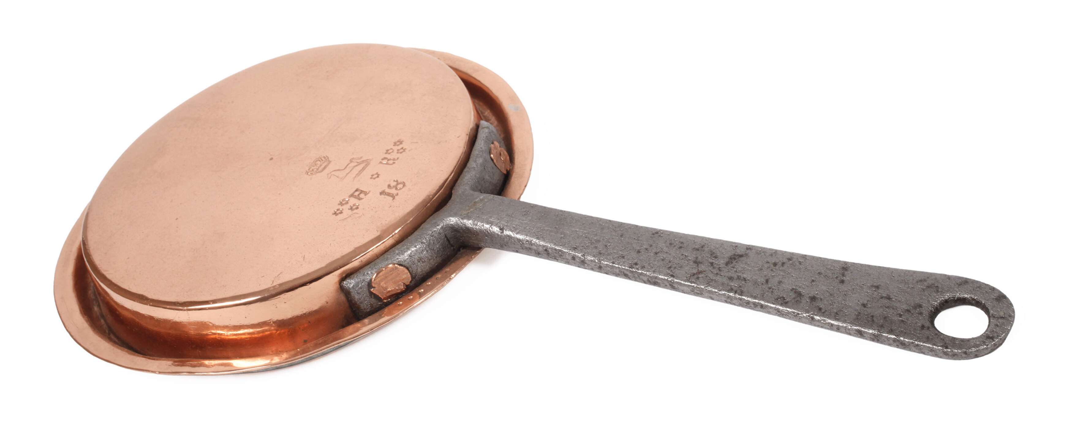 Kasserollendeckel aus Adelsbesitz