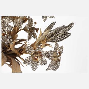 Drei florale Wandappliken