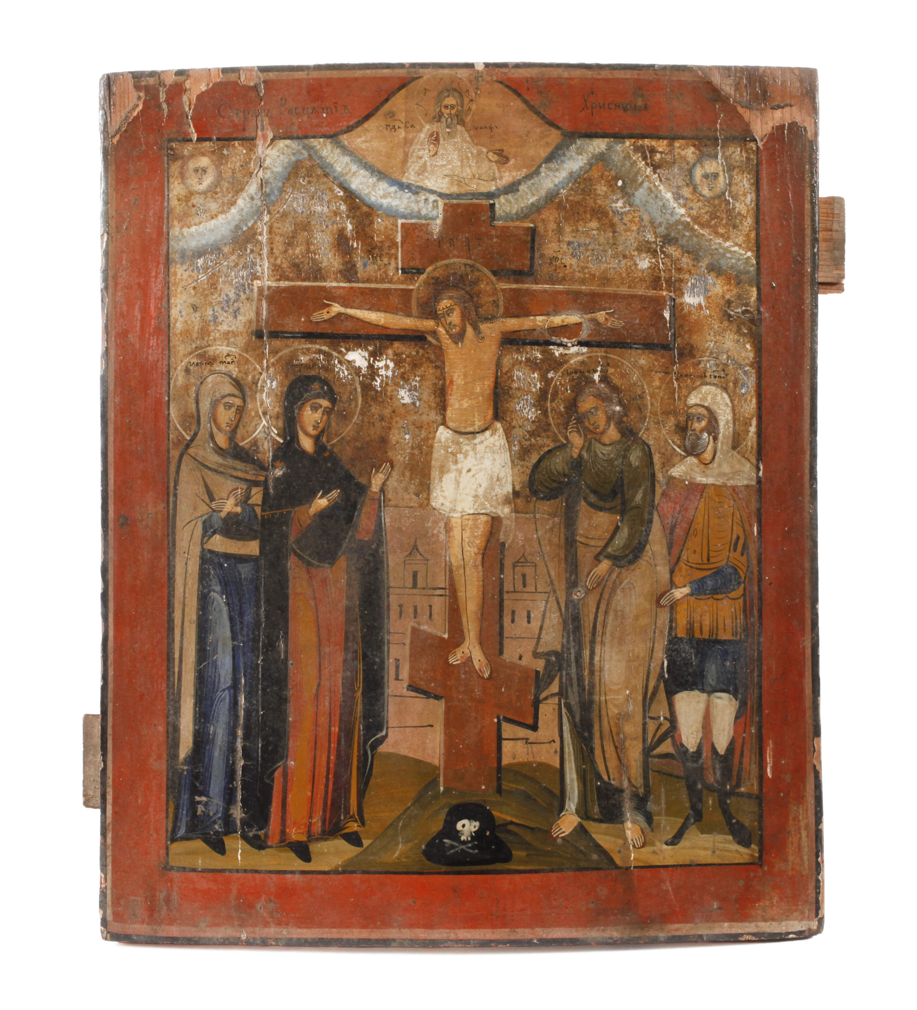 Ikone Kreuzigung Christi