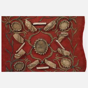 Barockes Reliquienbild