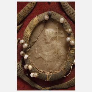 Barockes Reliquienbild