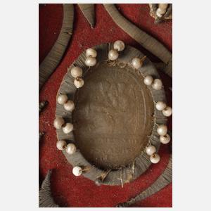 Barockes Reliquienbild