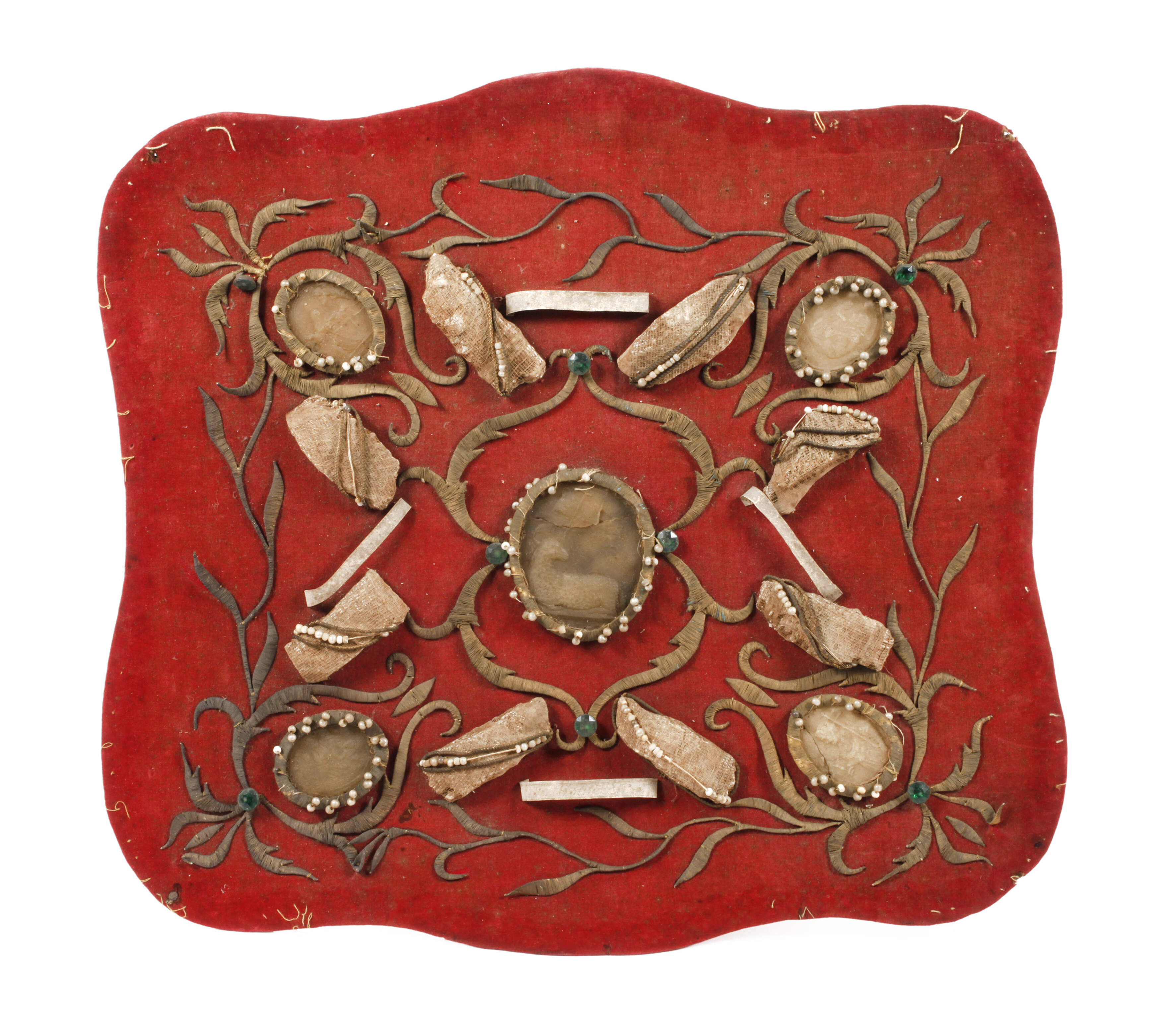 Barockes Reliquienbild