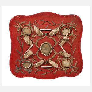 Barockes Reliquienbild