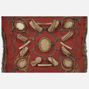 Barockes Reliquienbild