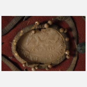 Barockes Reliquienbild